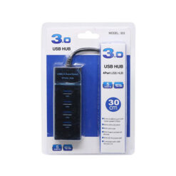 USB 3.0 HUB 4Ports High Speed 30cm Multi HUB Splitter
