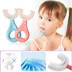 U- shaped kids toothbrush