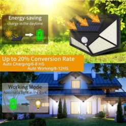 Solar Wall Lamp 100 Led Light