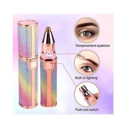 Rechargeable 2 In 1 Eyebrow And Facial Trimmer