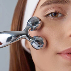 3D metal facial & body  massage roller