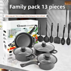 13 Pcs Nonstick  Cookware Set - MK25(P06584)